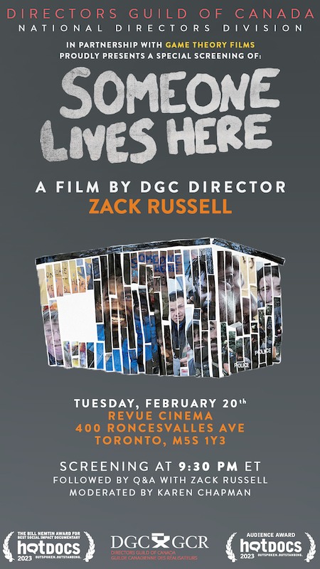 Special Screening: Someone Lives Here