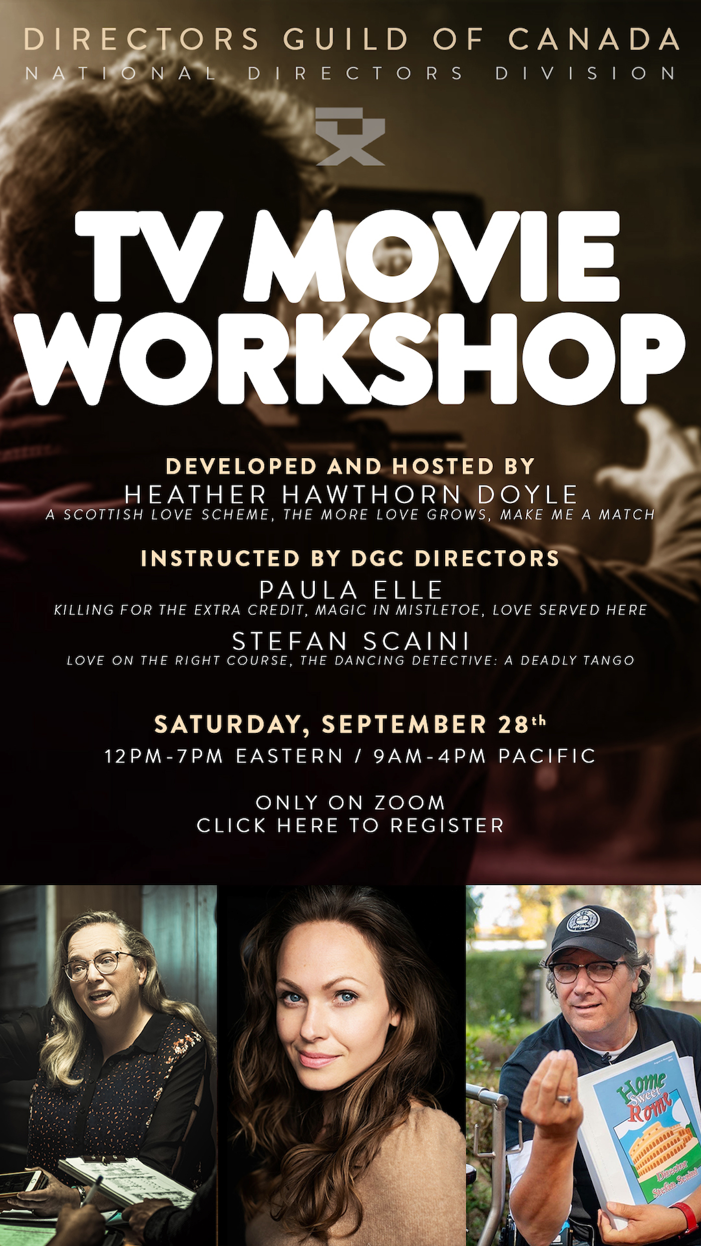 TV Movie Workshop - September 28, 2024