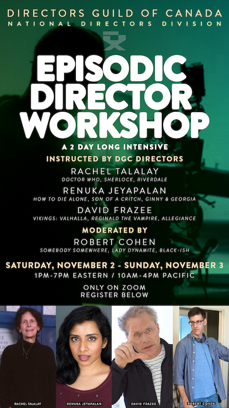 Episodic Director Workshop - Nov 2-3