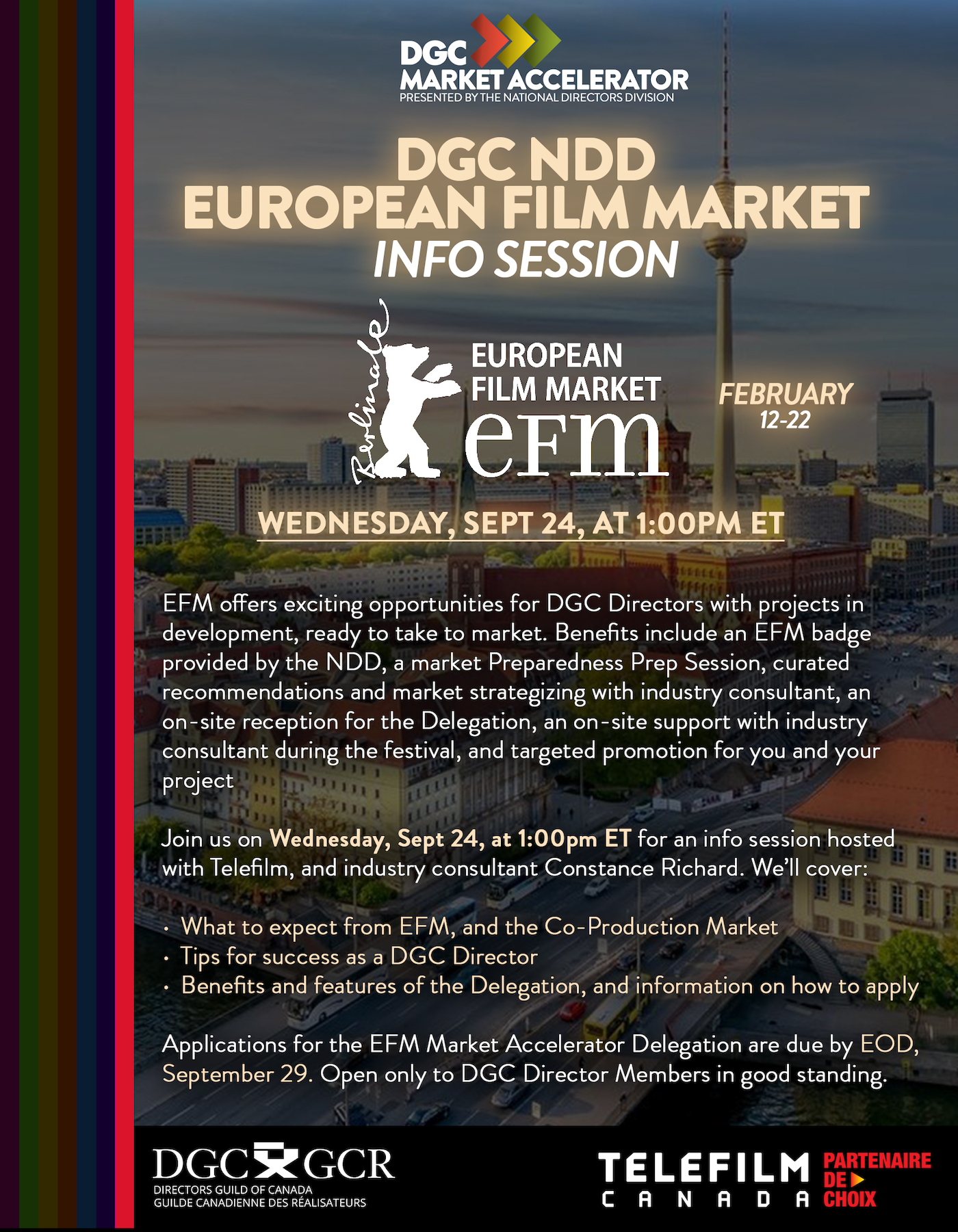 DGC NDD EUROPEAN FILM MARKET INFO SESSION