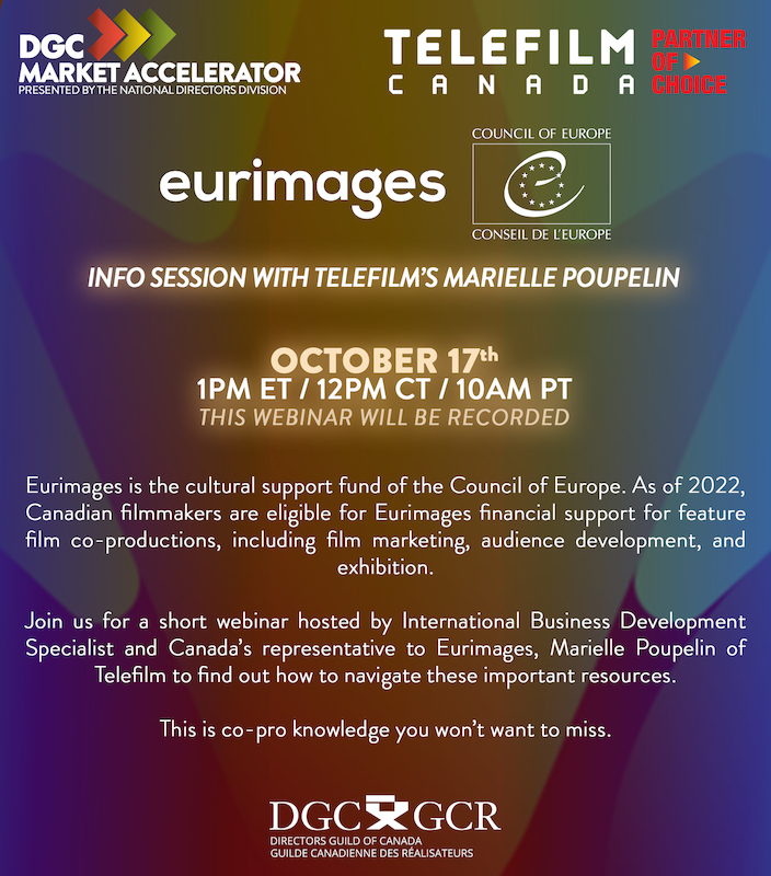 Eurimages Info session with Marielle Poupelin